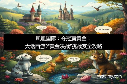 凤凰国际：夺冠赢黄金：大话西游2“黄金决战”挑战赛全攻略